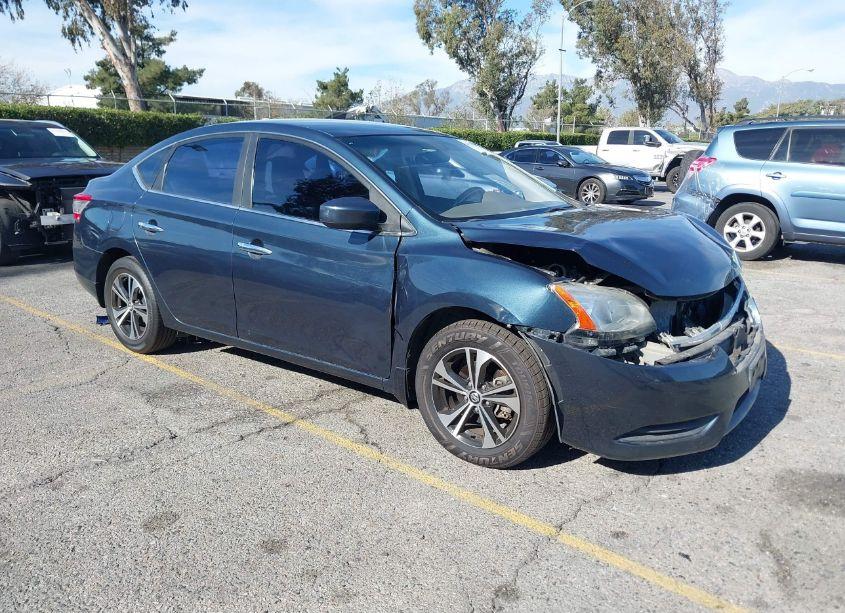 2014 Nissan Sentra S (VIN 3N1AB7AP8EL607411) main photo