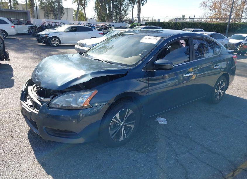 Photo 2 of 2014 Nissan Sentra S (VIN 3N1AB7AP8EL607411)