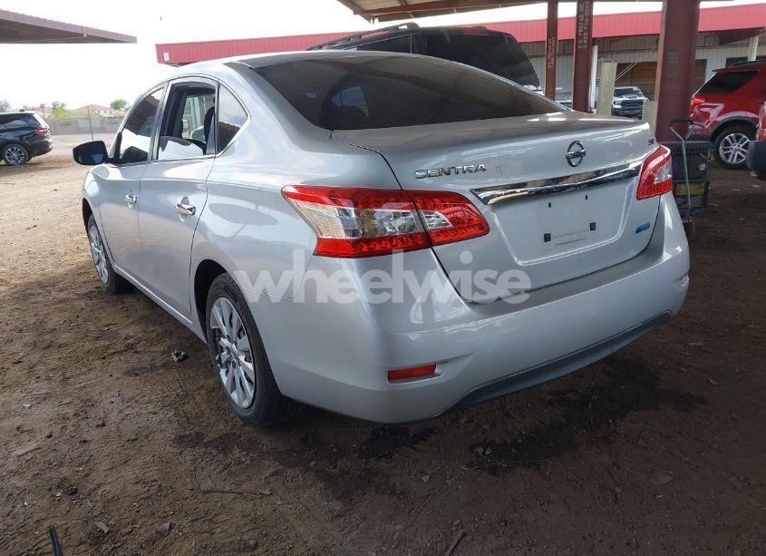 Photo 3 of 2014 Nissan Sentra FE+ S/FE+ SV/S/SL/SR/SV (VIN 3N1AB7AP8EY210722)