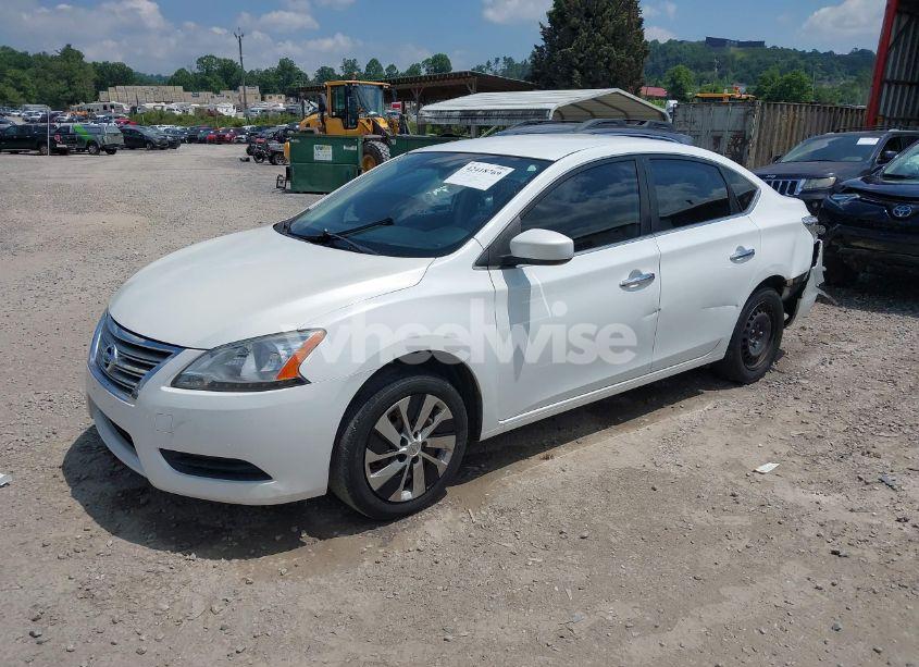 Photo 2 of 2014 Nissan Sentra FE+ S/FE+ SV/S/SL/SR/SV (VIN 3N1AB7AP8EY287378)