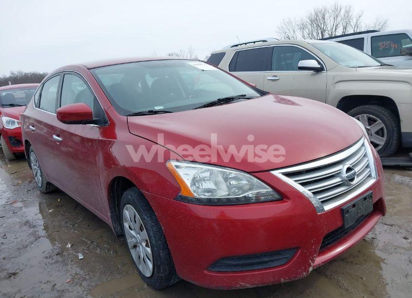 2014 Nissan Sentra SV (VIN 3N1AB7AP8EY332142) main photo