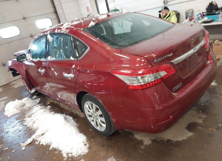 Photo 3 of 2015 Nissan Sentra FE+ S/S/SL/SR/SV (VIN 3N1AB7AP8FL651068)