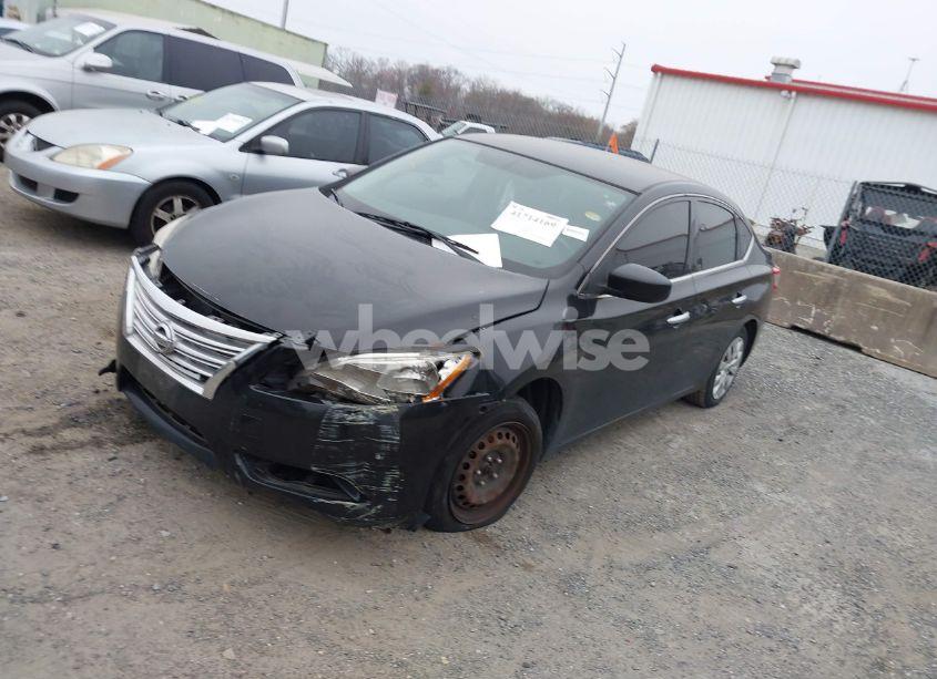 Photo 2 of 2015 Nissan Sentra FE+ S/S/SL/SR/SV (VIN 3N1AB7AP8FL651233)
