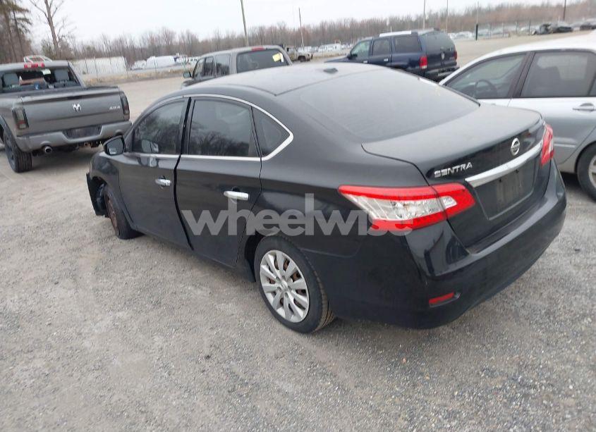 Photo 3 of 2015 Nissan Sentra FE+ S/S/SL/SR/SV (VIN 3N1AB7AP8FL651233)