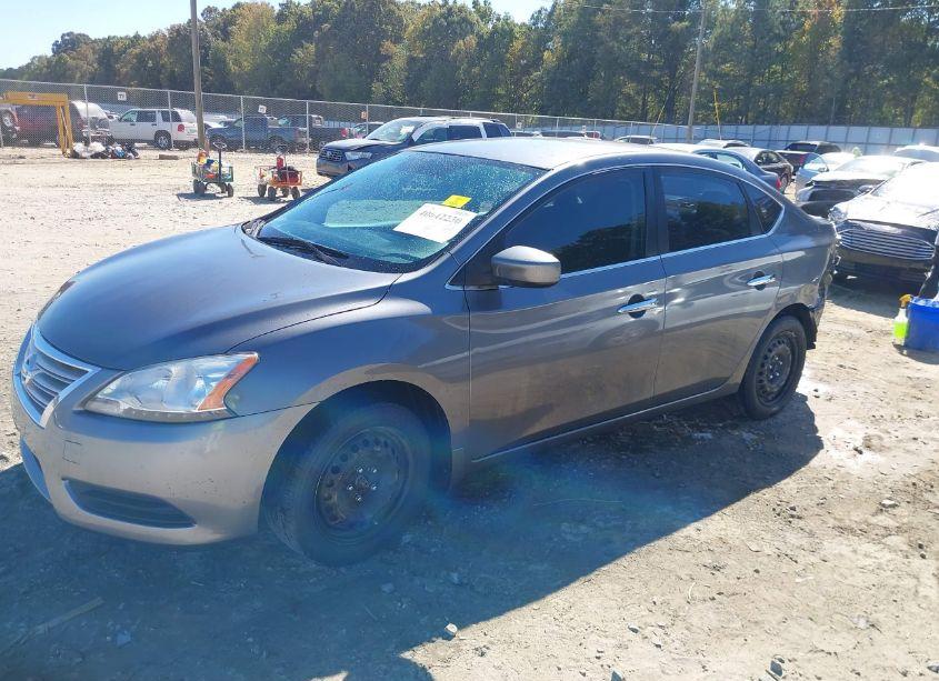 Photo 2 of 2015 Nissan Sentra FE+ S/S/SL/SR/SV (VIN 3N1AB7AP8FL651698)