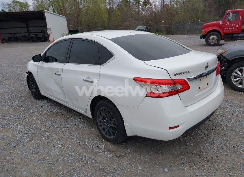Photo 3 of 2015 Nissan Sentra FE+ S/S/SL/SR/SV (VIN 3N1AB7AP8FL652480)