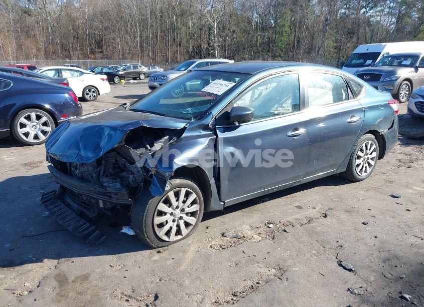Photo 2 of 2015 Nissan Sentra FE+ S/S/SL/SR/SV (VIN 3N1AB7AP8FY223486)