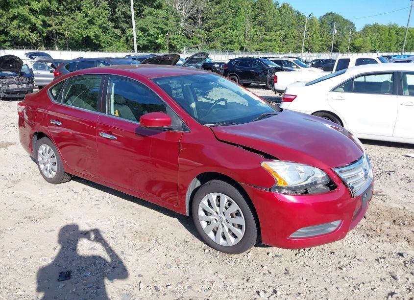 2015 Nissan Sentra FE+ S/S/SL/SR/SV (VIN 3N1AB7AP8FY246413) main photo