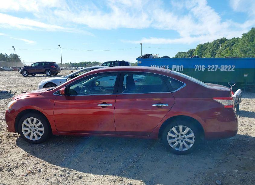 Photo 14 of 2015 Nissan Sentra FE+ S/S/SL/SR/SV (VIN 3N1AB7AP8FY246413)