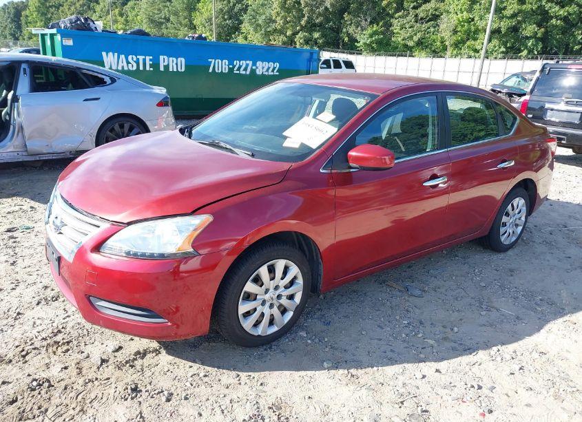 Photo 2 of 2015 Nissan Sentra FE+ S/S/SL/SR/SV (VIN 3N1AB7AP8FY246413)