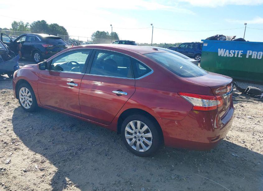 Photo 3 of 2015 Nissan Sentra FE+ S/S/SL/SR/SV (VIN 3N1AB7AP8FY246413)