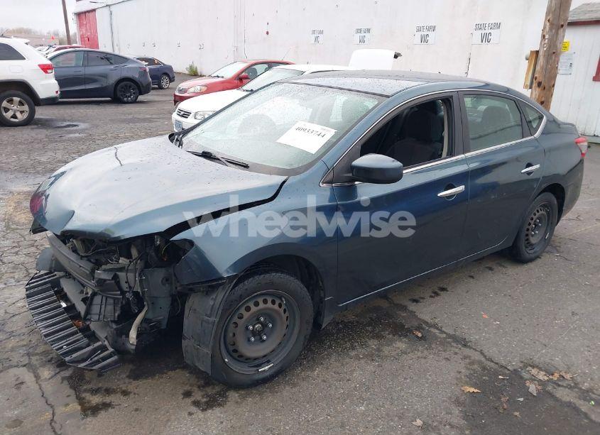 Photo 2 of 2015 Nissan Sentra FE+ S/S/SL/SR/SV (VIN 3N1AB7AP8FY272123)
