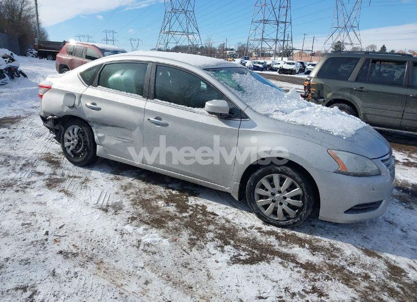 2015 Nissan Sentra S (VIN 3N1AB7AP8FY275992) main photo