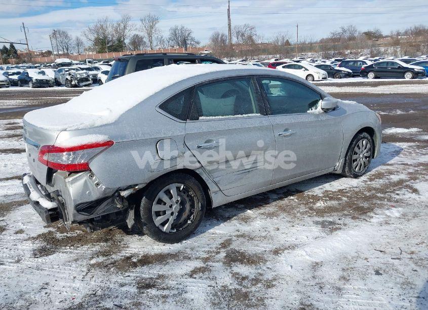 Photo 4 of 2015 Nissan Sentra S (VIN 3N1AB7AP8FY275992)
