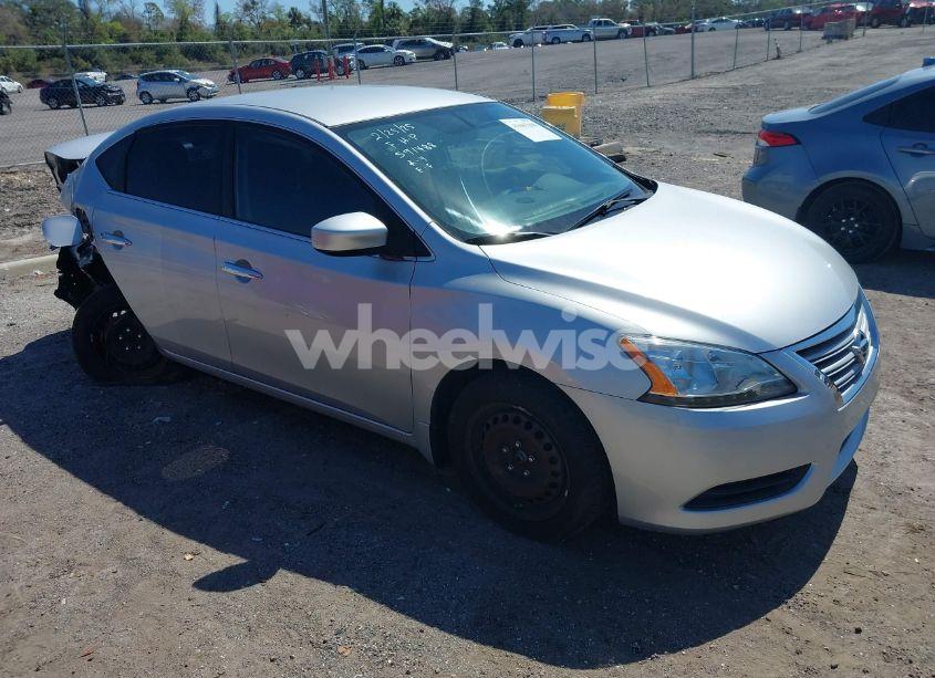 2015 Nissan Sentra S (VIN 3N1AB7AP8FY277757) main photo