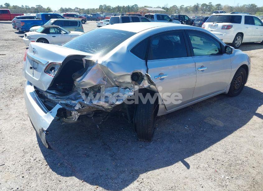 Photo 4 of 2015 Nissan Sentra S (VIN 3N1AB7AP8FY277757)