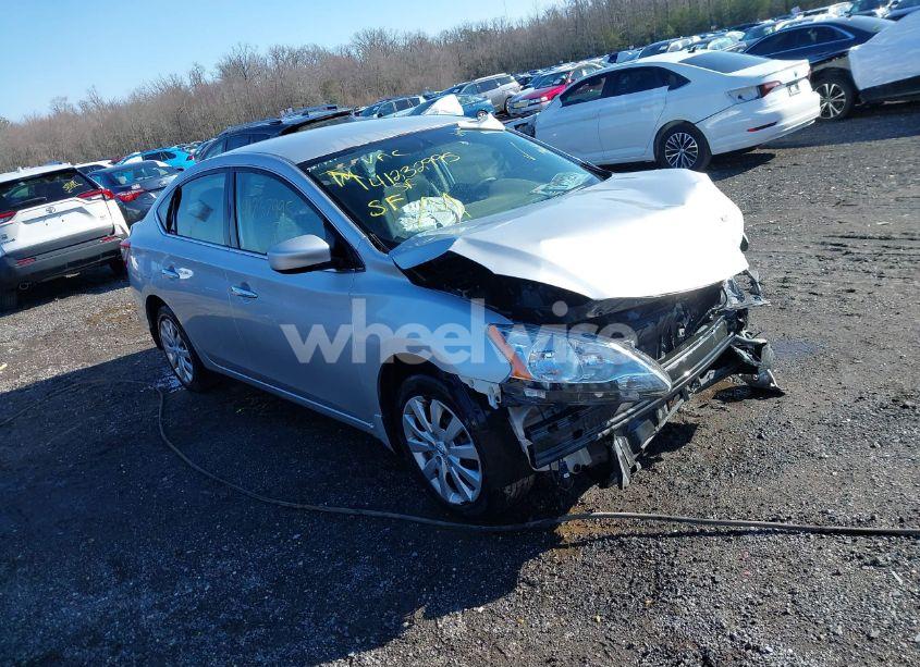 2015 Nissan Sentra S (VIN 3N1AB7AP8FY281629) main photo