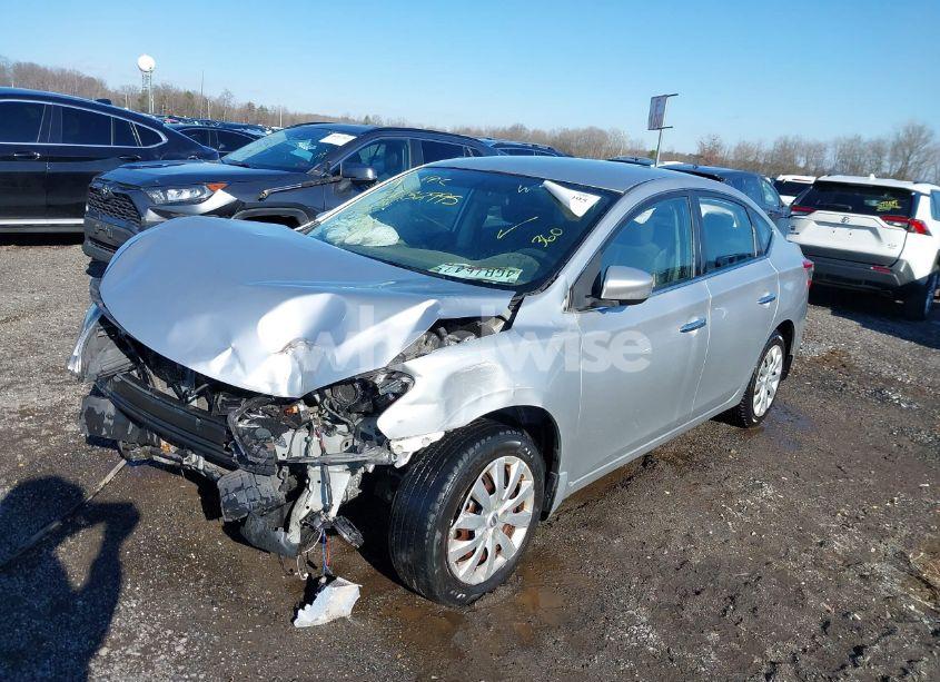 Photo 2 of 2015 Nissan Sentra S (VIN 3N1AB7AP8FY281629)