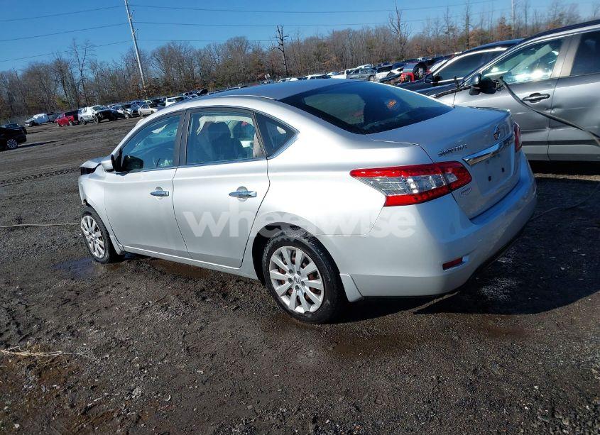 Photo 3 of 2015 Nissan Sentra S (VIN 3N1AB7AP8FY281629)