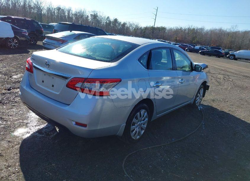 Photo 4 of 2015 Nissan Sentra S (VIN 3N1AB7AP8FY281629)
