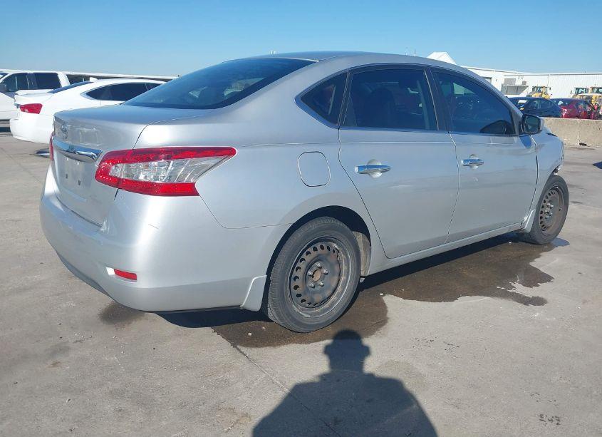 Photo 4 of 2015 Nissan Sentra S (VIN 3N1AB7AP8FY307520)