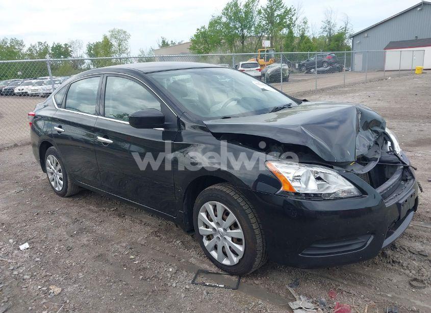2015 Nissan Sentra S (VIN 3N1AB7AP8FY346527) main photo