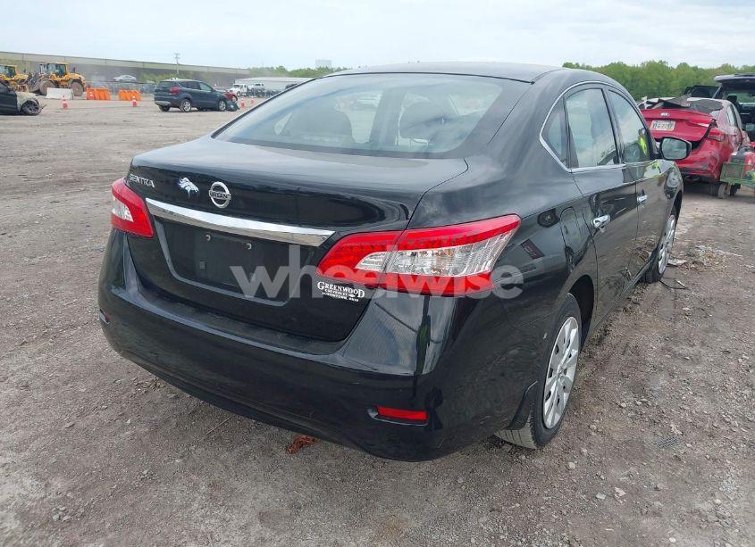 Photo 4 of 2015 Nissan Sentra S (VIN 3N1AB7AP8FY346527)