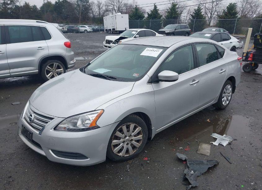 Photo 2 of 2015 Nissan Sentra S (VIN 3N1AB7AP8FY357575)