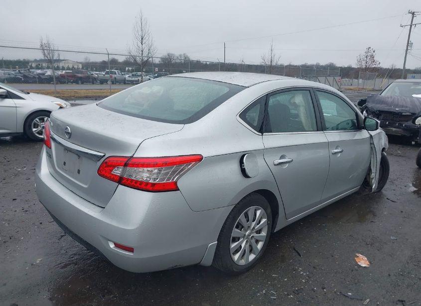 Photo 4 of 2015 Nissan Sentra S (VIN 3N1AB7AP8FY357575)