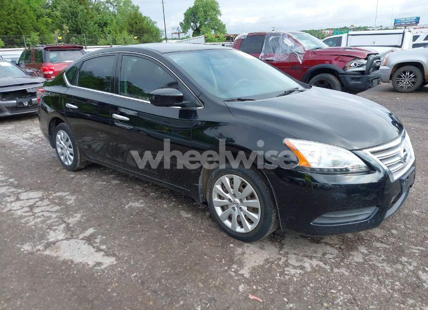 2015 Nissan Sentra S (VIN 3N1AB7AP8FY365563) main photo