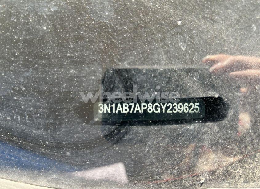 Photo 9 of 2016 Nissan Sentra SV (VIN 3N1AB7AP8GY239625)