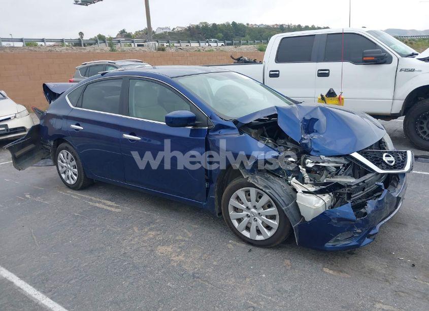2016 Nissan Sentra S (VIN 3N1AB7AP8GY254187) main photo