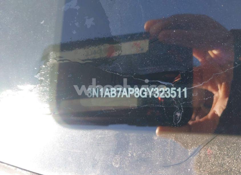 Photo 9 of 2016 Nissan Sentra S (VIN 3N1AB7AP8GY323511)