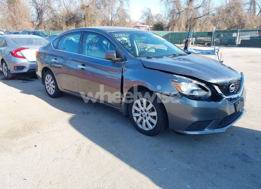 2017 Nissan Sentra SV (VIN 3N1AB7AP8HL661134) main photo