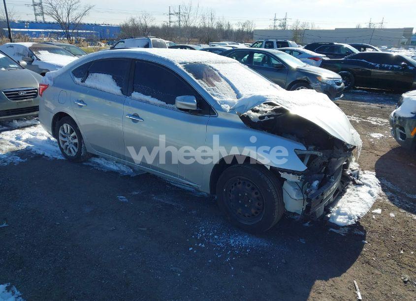 2017 Nissan Sentra SV (VIN 3N1AB7AP8HY218145) main photo
