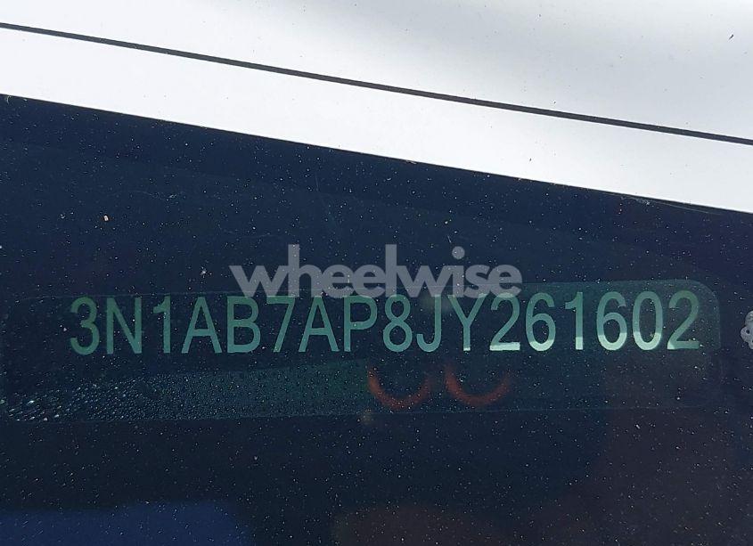 Photo 9 of 2018 Nissan Sentra SV (VIN 3N1AB7AP8JY261602)