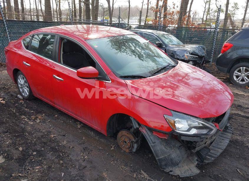 2019 Nissan Sentra SV (VIN 3N1AB7AP8KL610689) main photo