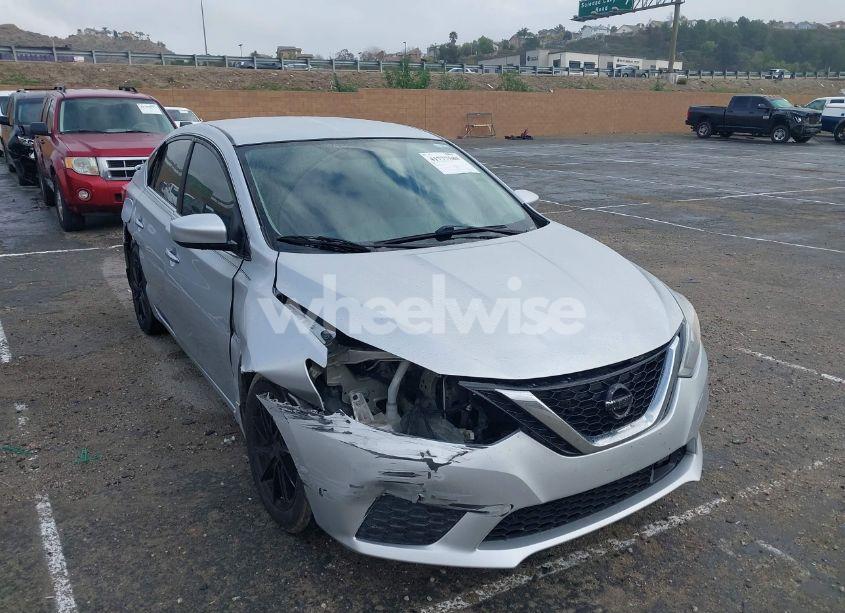 2019 Nissan Sentra S (VIN 3N1AB7AP8KY237625) main photo