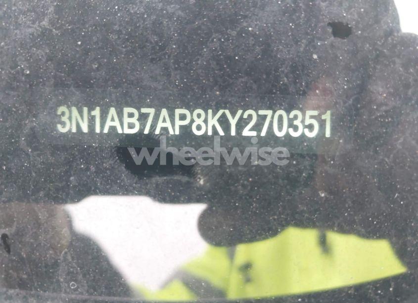 Photo 9 of 2019 Nissan Sentra S (VIN 3N1AB7AP8KY270351)