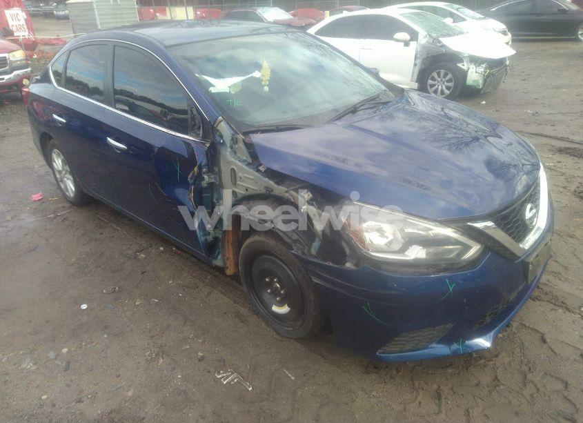 2019 Nissan Sentra SV (VIN 3N1AB7AP8KY324425) main photo