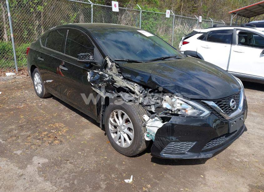 2019 Nissan Sentra SV (VIN 3N1AB7AP8KY453412) main photo