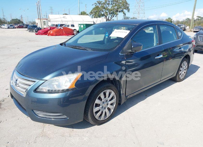 Photo 2 of 2013 Nissan Sentra S (VIN 3N1AB7AP9DL564129)