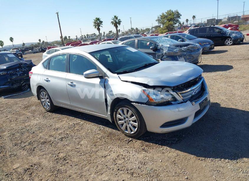 2013 Nissan Sentra S (VIN 3N1AB7AP9DL741746) main photo