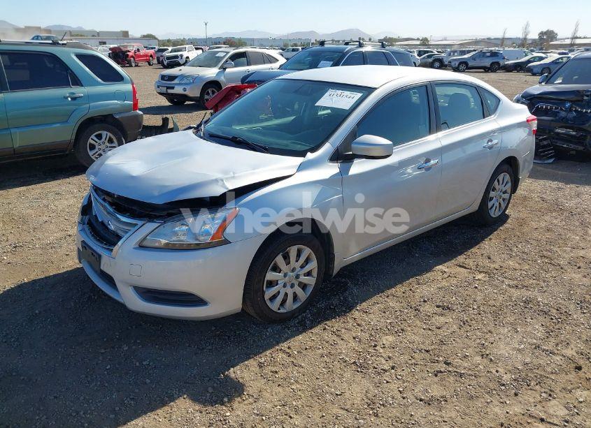 Photo 2 of 2013 Nissan Sentra S (VIN 3N1AB7AP9DL741746)