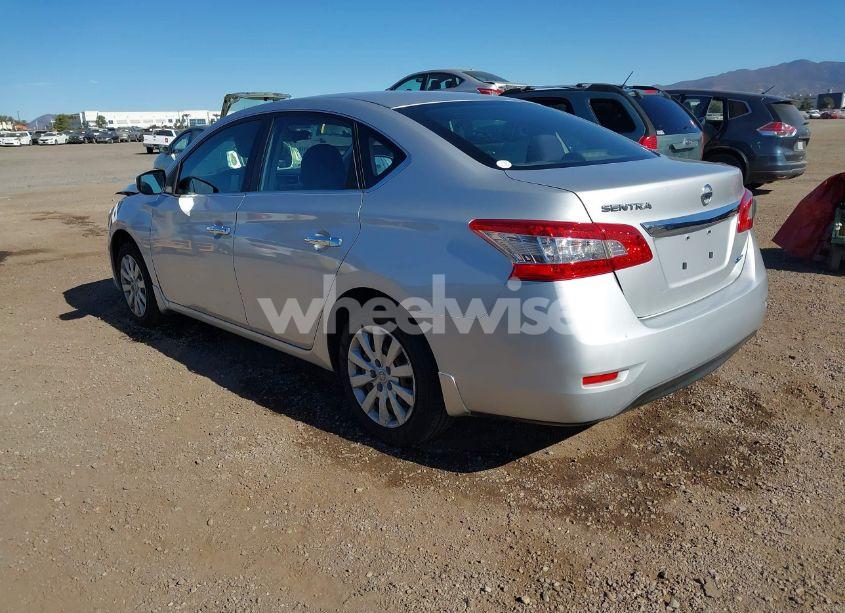 Photo 3 of 2013 Nissan Sentra S (VIN 3N1AB7AP9DL741746)