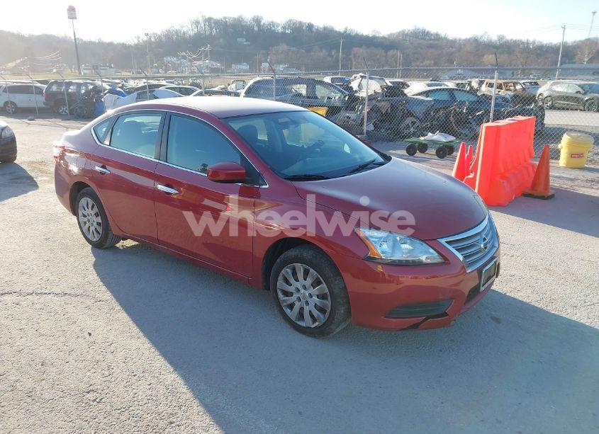2014 Nissan Sentra SV (VIN 3N1AB7AP9EL636495) main photo