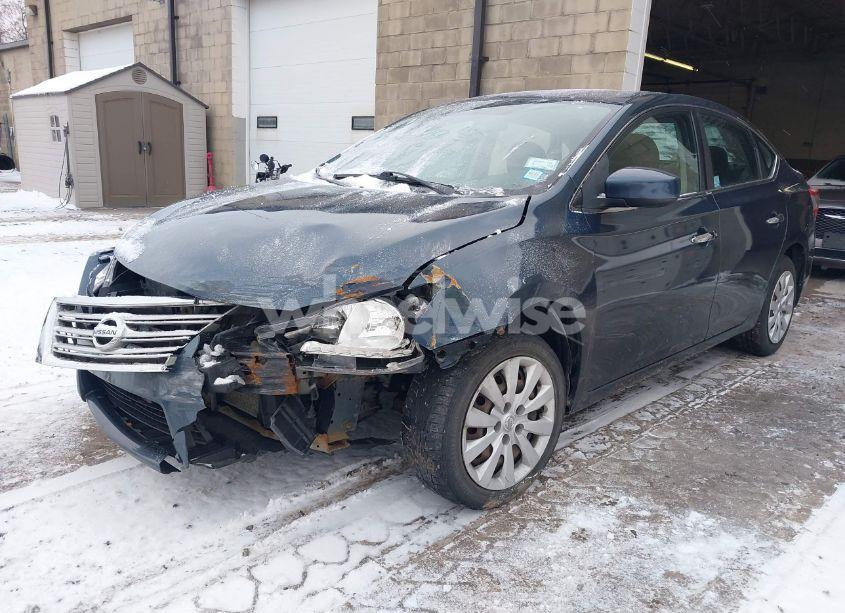 Photo 2 of 2014 Nissan Sentra FE+ S/FE+ SV/S/SL/SR/SV (VIN 3N1AB7AP9EL670274)