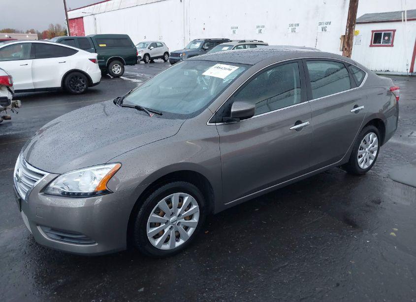 Photo 2 of 2015 Nissan Sentra FE+ S/S/SL/SR/SV (VIN 3N1AB7AP9FL651113)