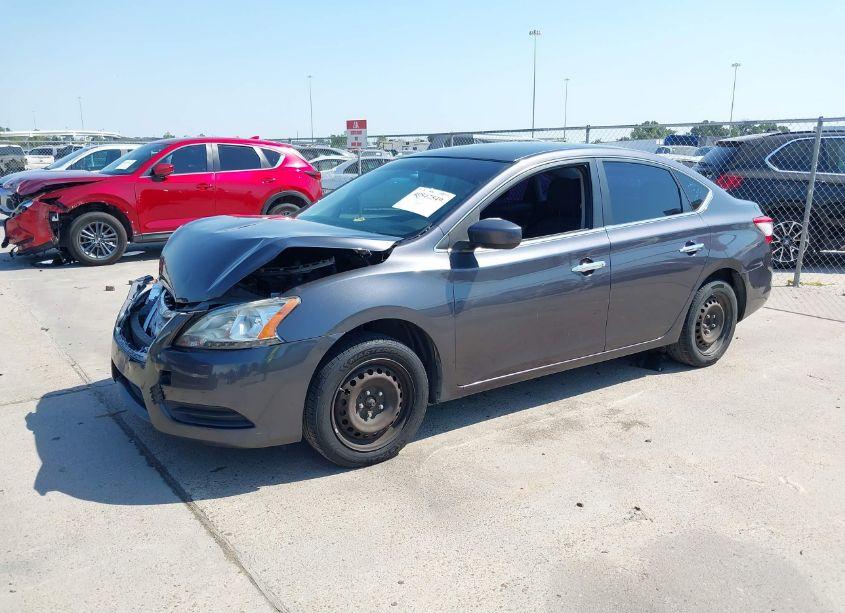 Photo 2 of 2015 Nissan Sentra FE+ S/S/SL/SR/SV (VIN 3N1AB7AP9FL651516)