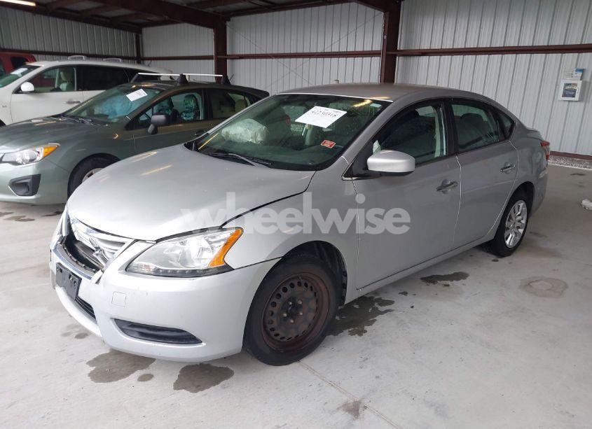 Photo 2 of 2015 Nissan Sentra FE+ S/S/SL/SR/SV (VIN 3N1AB7AP9FL660815)